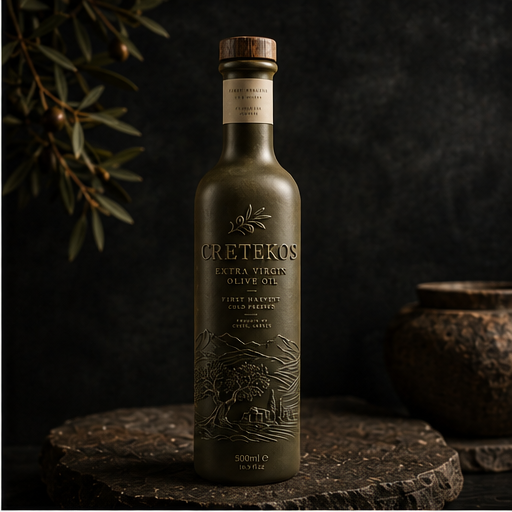 Cretekos Extra Virgin Olive Oil bottle