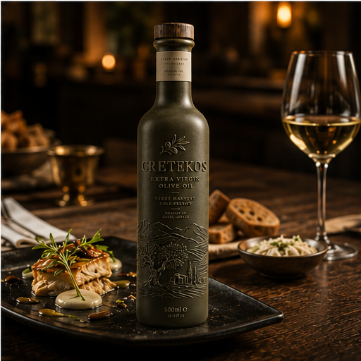 Cretekos Extra Virgin Olive Oil bottle